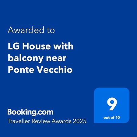 フィレンツェLg House With Balcony Near Ponte Vecchioアパートメント エクステリア 写真